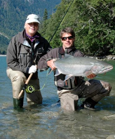 Wild Steelhead Flyfishing on the Lower Dean River, British Columbia 