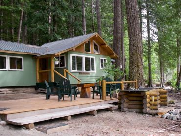 Flyfishing Lodge interior