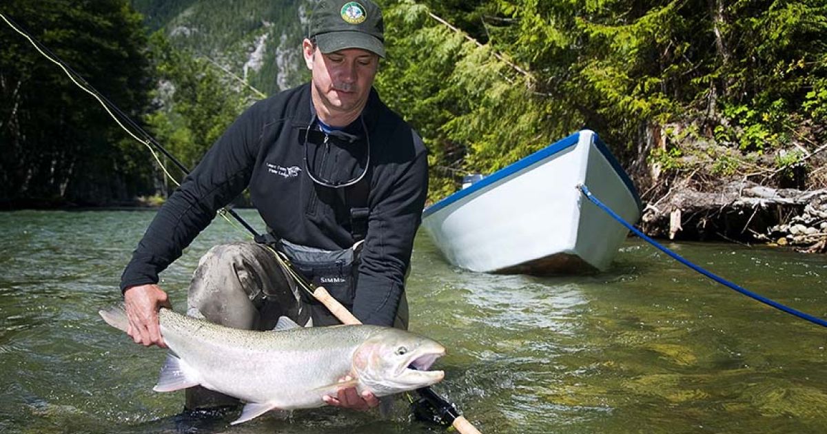 Lower Dean River Lodge - The River